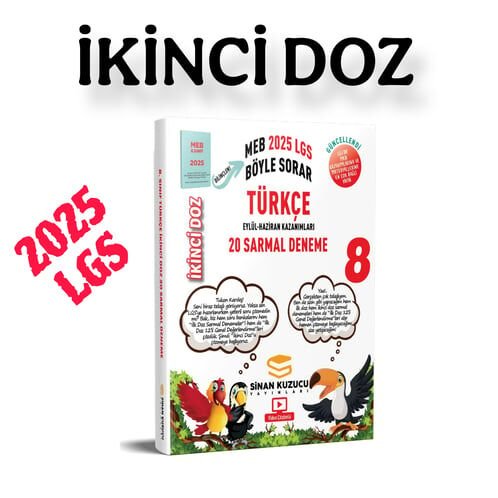 8. Sınıf | İKİNCİ Doz Sarmal Branş Denemeleri TÜRKÇE ( 2025 LGS )